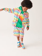 Little Bird by Jools Oliver Multi 100% Cotton Checkerboard Shacket - Image 8 of 20