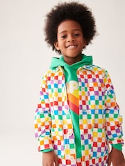 Little Bird by Jools Oliver Multi 100% Cotton Checkerboard Shacket - Image 9 of 20