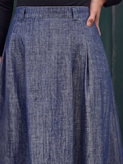 Falda acampanada de denim de Roman - Imagen 4 de 4