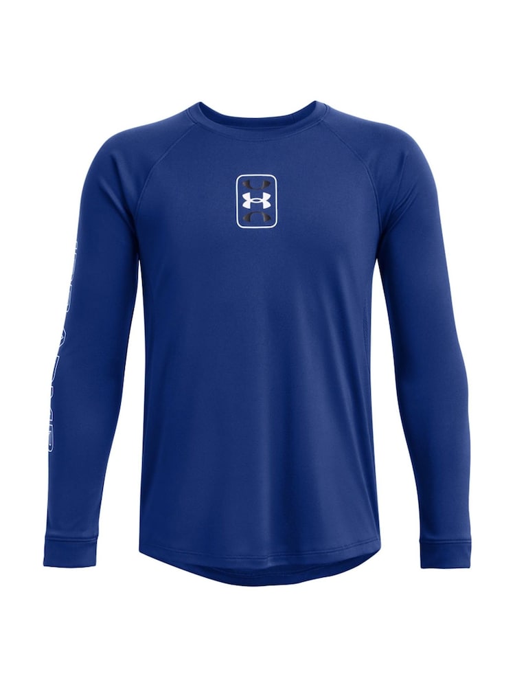 Under Armour Blue Baseline T-Shirt - Image 1 of 3
