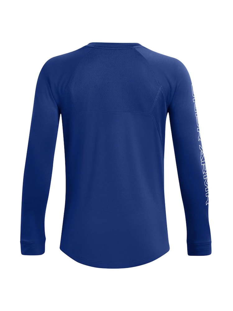 Under Armour Blue Baseline T-Shirt - Image 2 of 3