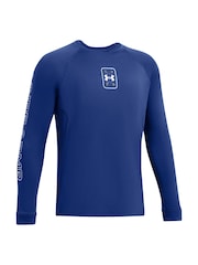 Under Armour Blue Baseline T-Shirt - Image 3 of 3
