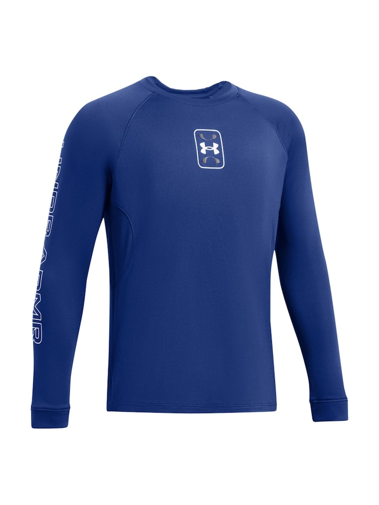Under Armour Blue Baseline T-Shirt - Image 3 of 3