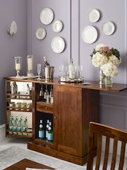 Laura Ashley Dark Chestnut Garrat Drinks Cabinet - Image 1 of 5