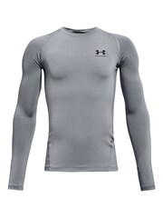 Under Armour Grey Heat Gear Long Sleeve T-Shirt - Image 1 of 2