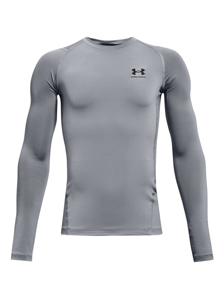 Under Armour Grey Heat Gear Long Sleeve T-Shirt - Image 1 of 2