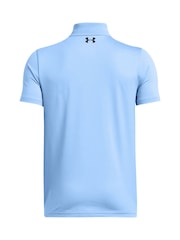 Under Armour Blue Performance Polo Shirt - Image 2 of 2