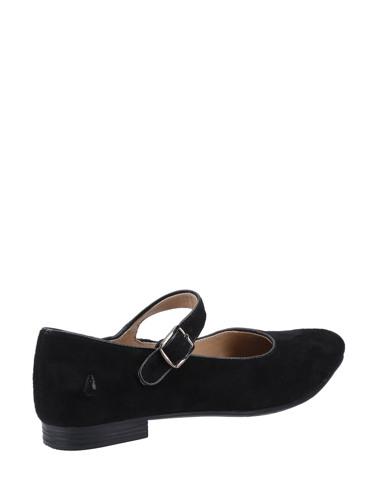 Schwarzer Samt - Hush Puppies Melissa Riemchenschuhe - Bild 2 von 4