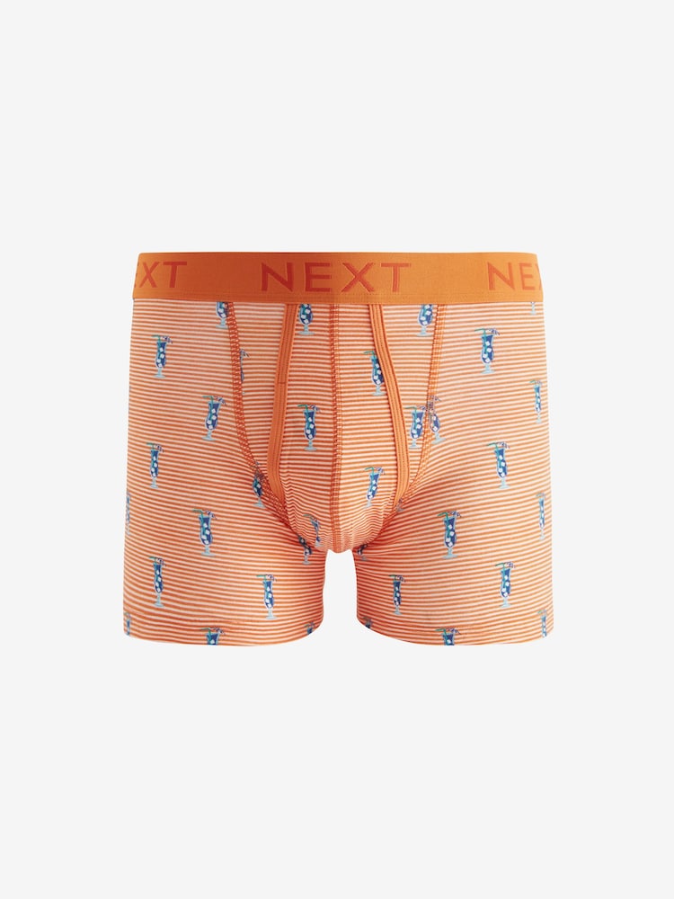 Bright Pastel Summer Print A-Front Boxers 8 Pack - Image 2 of 10 Bright Pastel Summer Print A-Front Boxers 8 Pack - Image 2 of 10