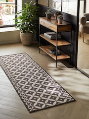 Grey Washable Tile Runner - Image 1 of 5