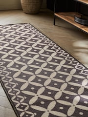 Grey Washable Tile Runner - Image 3 of 5