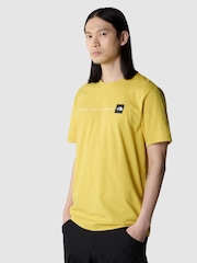 The North Face Yellow Never Stop Exploring 100% Cotton T-Shirt - Image 1 of 4