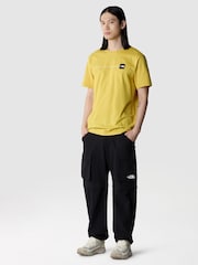 The North Face Yellow Never Stop Exploring 100% Cotton T-Shirt - Image 3 of 4