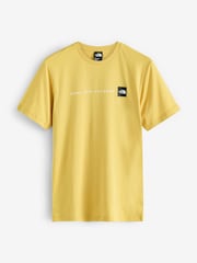 The North Face Yellow Never Stop Exploring 100% Cotton T-Shirt - Image 4 of 4