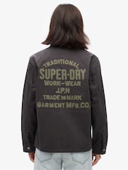 Superdry Blackboard 100% Cotton Emb Chore Jacket - Image 2 of 6