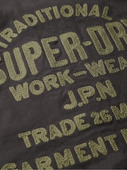 Superdry Blackboard 100% Cotton Emb Chore Jacket - Image 6 of 6