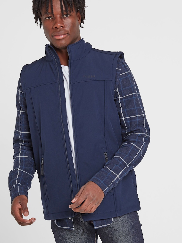 Tog 24 Blue Feizor Softshell Zip Jacket - Image 1 of 3