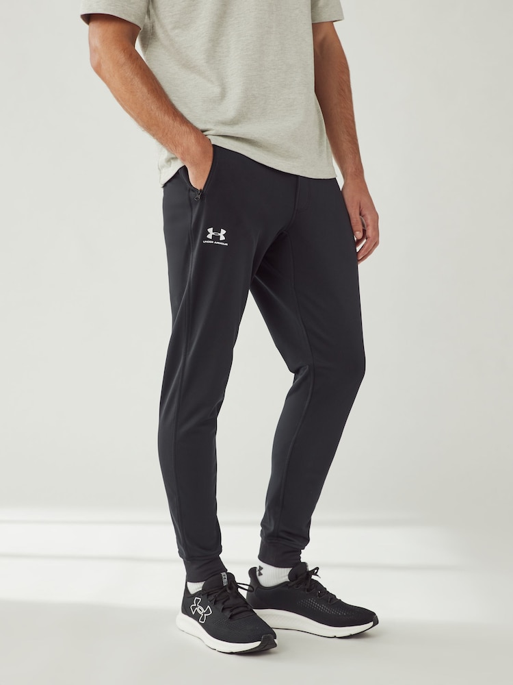 Under Armour Black Sportstyle Tricot Joggers - Image 1 of 6