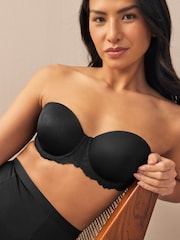 Black/White Light Pad Strapless Multiway Bras 2 Pack A-E - Image 2 of 5
