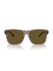 Emporio Armani EA4208 Brown Sunglasses - Image 1 of 5