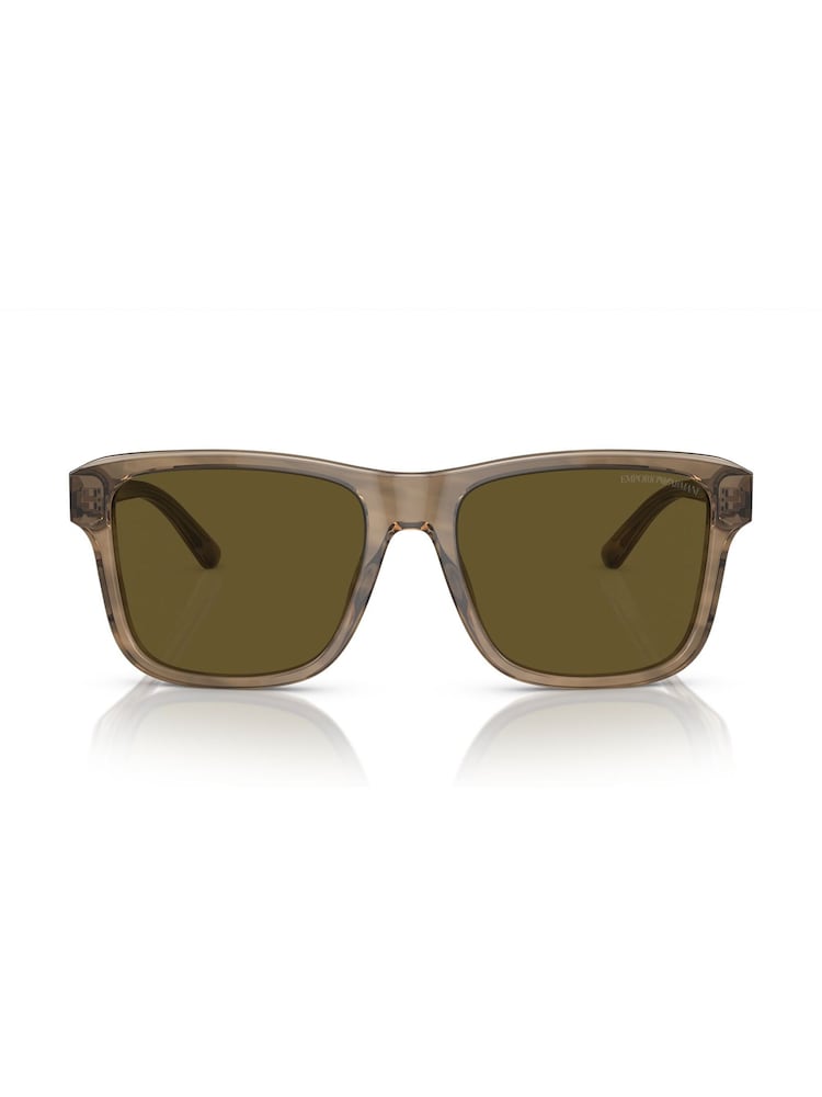 Emporio Armani EA4208 Brown Sunglasses - Image 1 of 5