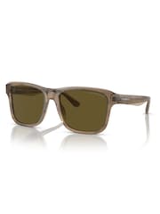 Emporio Armani EA4208 Brown Sunglasses - Image 2 of 5