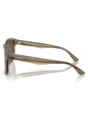 Emporio Armani EA4208 Brown Sunglasses - Image 3 of 5