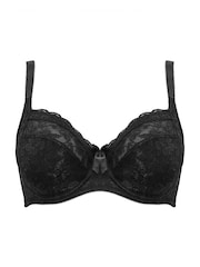 Zwart - Pour Moi Plunge Rebel Bra - Image 3 of 4