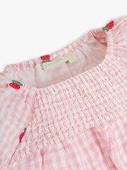 Top bordado de fresas para niña de Jojo Maman Bébé - Imagen 4 de 4