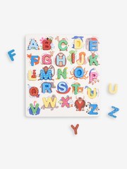 JoJo Maman Bébé Wooden Alphabet Puzzle - Image 1 of 2