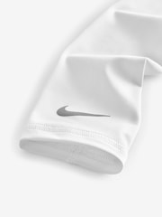 Nike White Lightweight Running Sleeves - Image 2 of 3