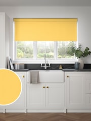 Lemon Yellow Glow Made to Measure Blackout Roller Blind - Image 1 of 6
