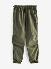 Khaki/Green Parachute Cargo Cuffed Trousers With Knee Darts (3-16yrs) - Image 1 of 2