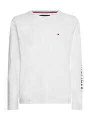 Tommy Hilfiger White Long Sleeve 100% Cotton T-Shirt - Image 1 of 5