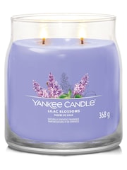 Yankee Candle Purple Signature Medium Jar Lilac Blossoms Scented Candle - Image 3 of 3