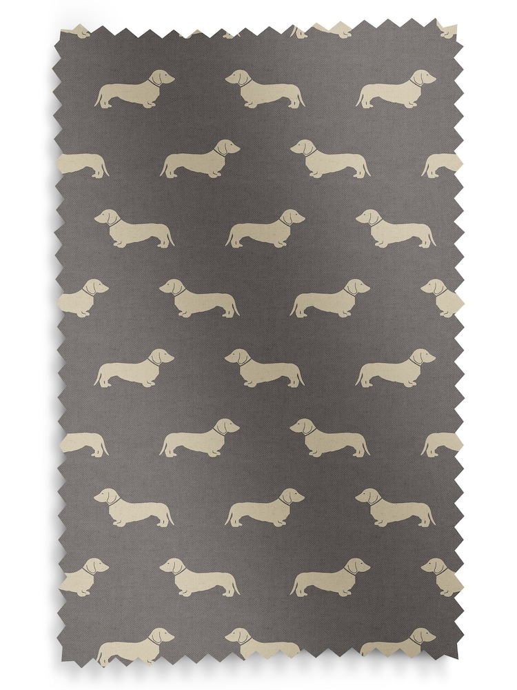 Emily Bond Smokey Grey 100% Cotton Peggy Made to Measure Roman Blinds - Image 6 of 6