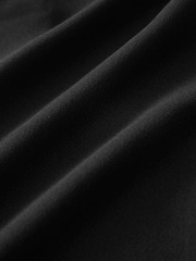 Black Tailored Crepe Column Skirt - Image 6 of 6