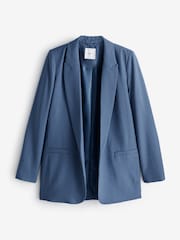 Denim Relaxed Fit Edge to Edge Blazer - Image 5 of 6