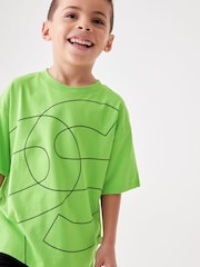 Paul Smith Junior Boys Oversized PS Short Sleeve Print T-Shirt - Image 4 of 10