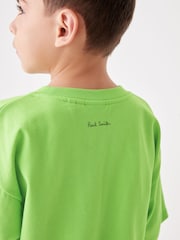 Paul Smith Junior Boys Oversized PS Short Sleeve Print T-Shirt - Image 5 of 10