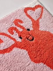 Pink Lobster Bath Mat - Image 2 of 4