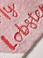Pink Lobster Bath Mat - Image 3 of 4