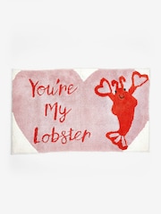 Pink Lobster Bath Mat - Image 4 of 4