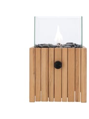 Pacific Natural Garden Cosiscoop Timber Square Fire Pit Lantern - Image 3 of 4