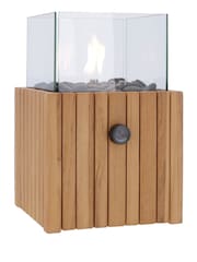Pacific Natural Garden Cosiscoop Timber Square Fire Pit Lantern - Image 4 of 4