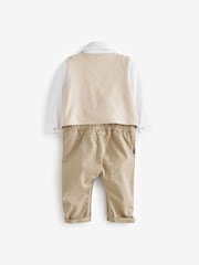 Baker by Ted Baker Blue Smart Mockable Romper - Image 2 of 5