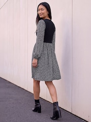 Roman Black Vest Detail Flora Dress - Image 3 of 4