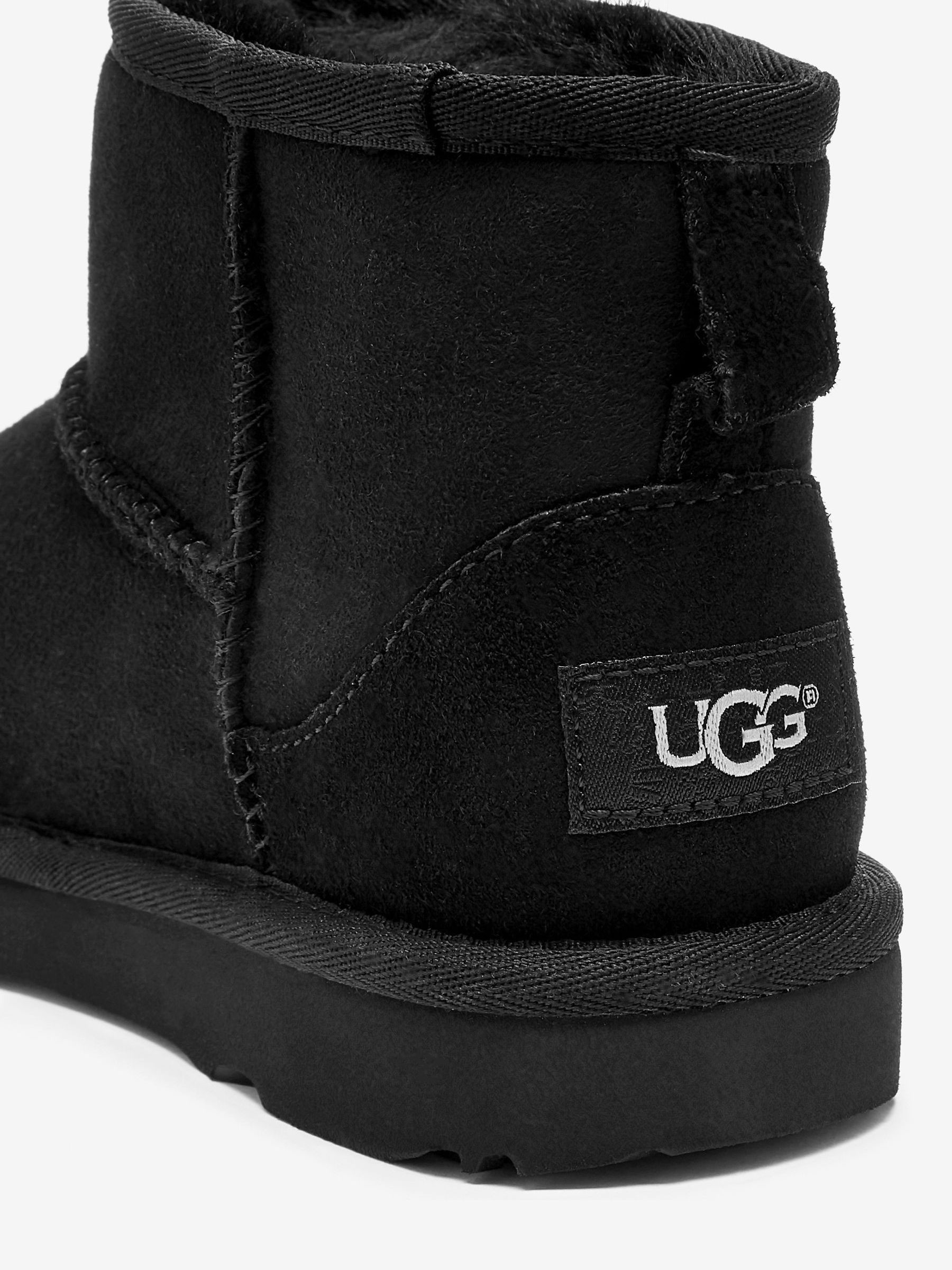 Mini ugg noir discount