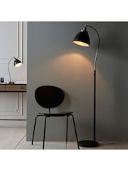 Gallery Home Pewter Grey Langley Floor Lamp - Image 1 of 3