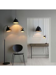 Gallery Home Pewter Grey Langley Floor Lamp - Image 2 of 3